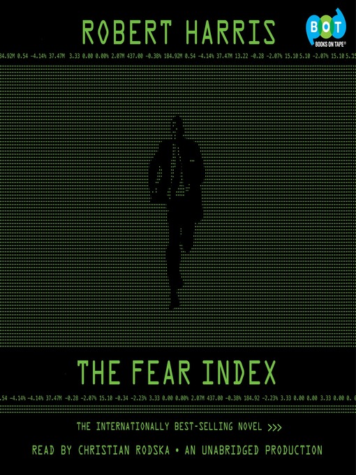 Title details for The Fear Index by Robert Harris - Wait list